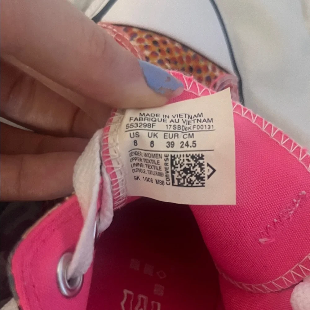 Converse Multicolor Floral Sneakers - Picture 2 of 4